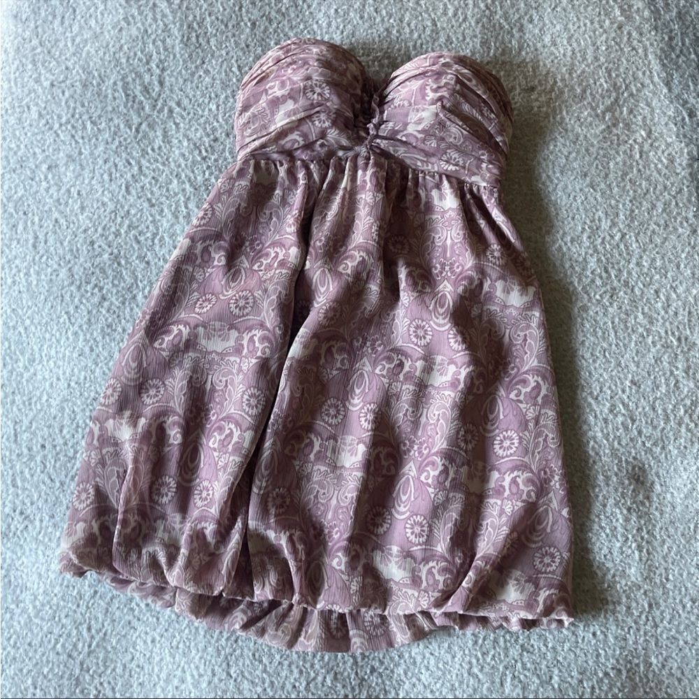 Guess‎ strapless dress 1